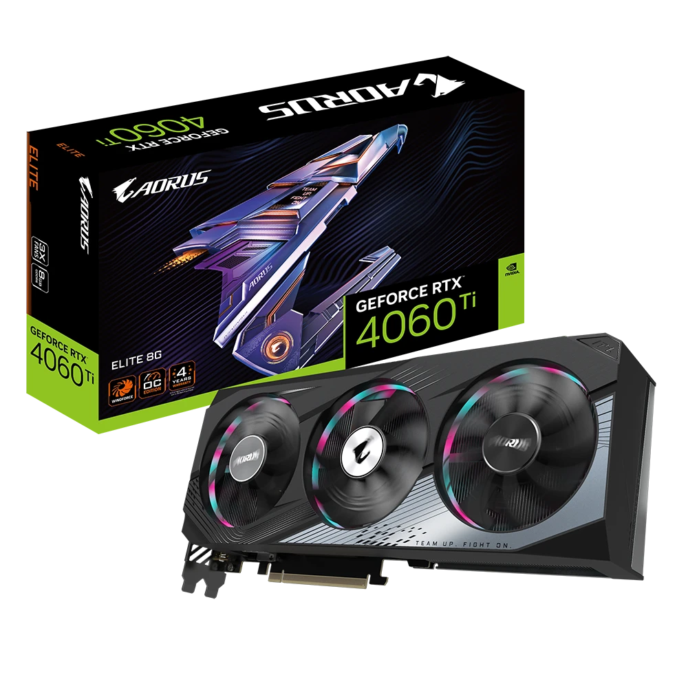Gigabyte AORUS GeForce RTX 4060 Ti ELITE 8G